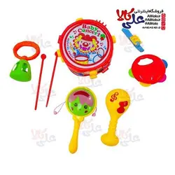 مجموعه جغجغه طبلی Baby concert D38