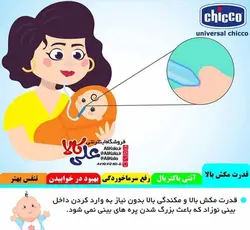 فین گیر و مخاط گیر شلنگی یونیورسال چیکو