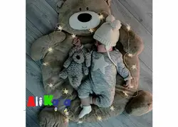 تشک لبه دار نوزاد خرسی