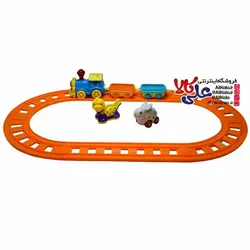 قطار اسباب بازی 3 واگن مدل شنگ چوان حیوانات Animals کد 02