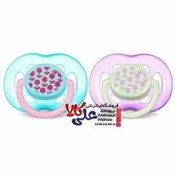 پستانک ارتودنسی اونت بسته 2 عددی 6 تا 18 ماه کد 05