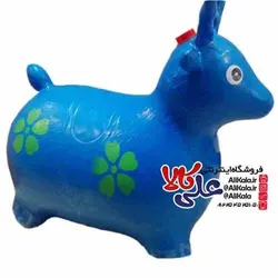 حیوانات بادی پرشی موزیکال کودک اسب بادی، گاو بادی، گوزن بادی Baby jumping animals