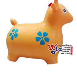 حیوانات بادی پرشی موزیکال کودک اسب بادی، گاو بادی، گوزن بادی Baby jumping animals