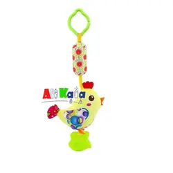 آویز تخت و کریر صدادار هپی مانکی جوجه  Happy Monkey Baby Plush Toys