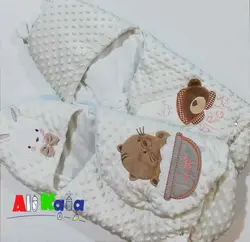پتو قنداق فرنگی نوزادی پگاسوس طرح حبابی