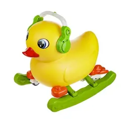 راکر و چهار چرخ کودک بیبی لند مدل چیکی جوجه اردک Duck chiki موزیکال