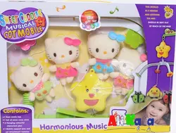 آویز تخت موزیکال طرح کیتی kitty musical mobile