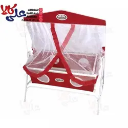 گهواره نوزاد میلاد با پارچه مخصوص مدل الگانس S
