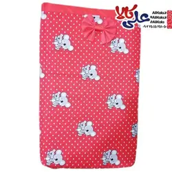 سبد اسباب بازی و لباس کودک پارچه ای مربع