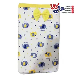 سبد اسباب بازی و لباس کودک پارچه ای مربع
