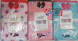 سبد اسباب بازی و لباس کودک پارچه ای مربع