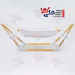 گهواره سنتی آسای بانوج مدل لاوین پلاس + Lavin Plus