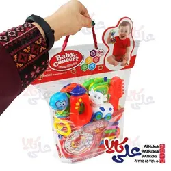 مجموعه جغجغه طبلی 8 تکه Baby Concert