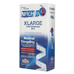 کاندوم ناچ کدکس مدل cold challenger سایز بزرگ بسته 12 عددی