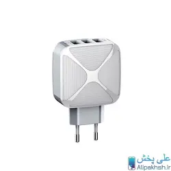 شارژر دیواری الدینیو مدل Ldinio A3310 با کابل تایپ سی