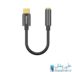 مبدل Usb-C به Aux باسئوس مدل Catl54-01