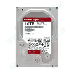 هارددیسک Western Digital مدل Red WD101EFBX Internal ظرفیت 10 ترابایت