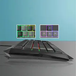 کیبورد گیمینگ Vertux مدل Radiance