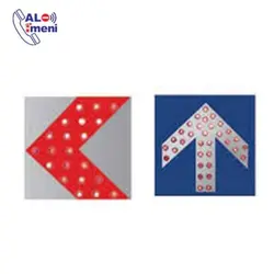 تابلو ترافیکی برقی 60*60 سولار