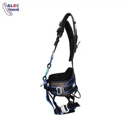 کمربند هارنس سوپر فول بادی البرز A246 همراه با لنیارد طنابی