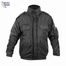 کاپشن کار پلیسی مشکی