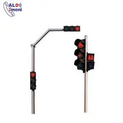 پایه چراغ هشت وجهی 3*6 متری