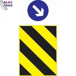 شبرنگ مخصوص بشکه ترافیکی