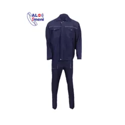 لباس کار کاپشن شلوار مهندسی سبلان مدل جین سرمه ای