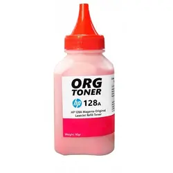 تونر شارژ 90g کارتریج اچ پی 128A قرمز Toner HP 128A Cartridge MAGENTA