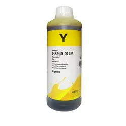 جوهر یک لیتری اینکتک زرد پیگمنت پرینتر اچ پی InkTec Pigment 1Litre Yellow Hp