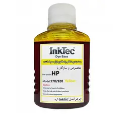 جوهر 100 میل اینکتک داخلی 178/920 زرد اچ پی Inktec ink HP 178/920 yellow