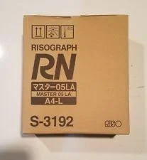 مرکب مستر ریسوگراف S-3192 A4 مشکی غیراورجینال RISO S-3192 A4 MASTER