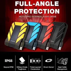 هارد اکسترنال ای دیتا مدل HD710 Pro ظرفیت 2 ترابایت