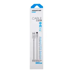 کابل تبدیل USB به microUSB کینگ استار مدل K67 A طول 1.2 متر