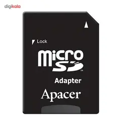 کارت حافظه microSDXC اپیسر کلاس 10 استاندارد UHS-I U1 سرعت 85MBps همراه با آداپتور SD ظرفیت 128 گیگابایت