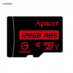 کارت حافظه microSDXC اپیسر کلاس 10 استاندارد UHS-I U1 سرعت 85MBps همراه با آداپتور SD ظرفیت 128 گیگابایت