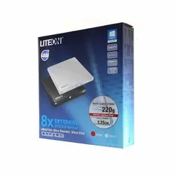 درایو DVD رایتر اکسترنال لایتون EBAU108