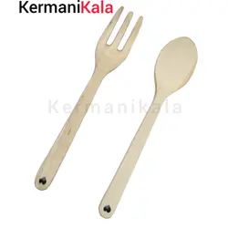قاشق چنگال چوبی توت