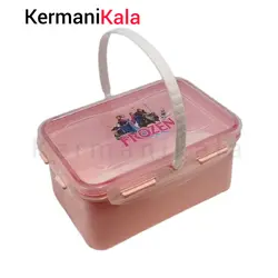 ظرف غذا کودک 2 طبقه قفلی