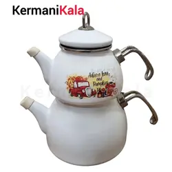 کتری قوری لعابی savasan