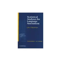 Statistical Analyses for language assessment