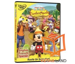 Mickey Mouse Clubhouse Numbers Roundup DVD