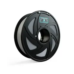 فیلامنت پرینتر سه بعدی PLA+ اکستروژن رنگ نقره ای