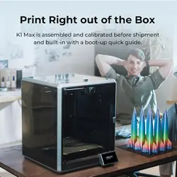 پرینتر سه بعدی کریالیتی مدل K1 Max - کیتک | کیهان صنعت شریف