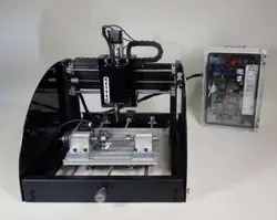 سی ان سی (CNC) مدل Mini2424 با قابلیت نصب لیزر و محور چهارم