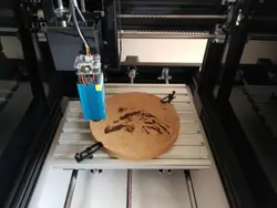 سی ان سی (CNC) مدل Mini2424 با قابلیت نصب لیزر و محور چهارم