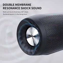 اسپیکر بلوتوثی ضد آب زیلوت مدل S16 (با امکان عملکرد به عنوان پاوربانک)