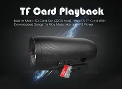 اسپیکر بلوتوثی ضد آب زیلوت مدل S16 (با امکان عملکرد به عنوان پاوربانک)