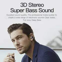 هندزفری بلوتوثی دوتایی و پاور بانک اوی مدل T8