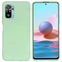 قاب سیلیکونی اورجینال شیائومی Redmi Note 10 / Note 10s (اصلی مدل پاک‌کنی)